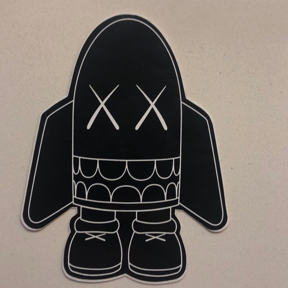 KAWS sticker